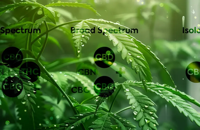 Full-Spectrum, Broad-Spectrum und CBD-Isolat: Was ist am besten für den Anbau zu Hause?