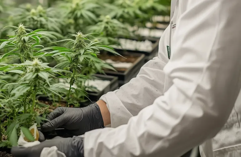 Study: Exploring Yield, THC Levels, and Genetics Growing Cannabis Indoor