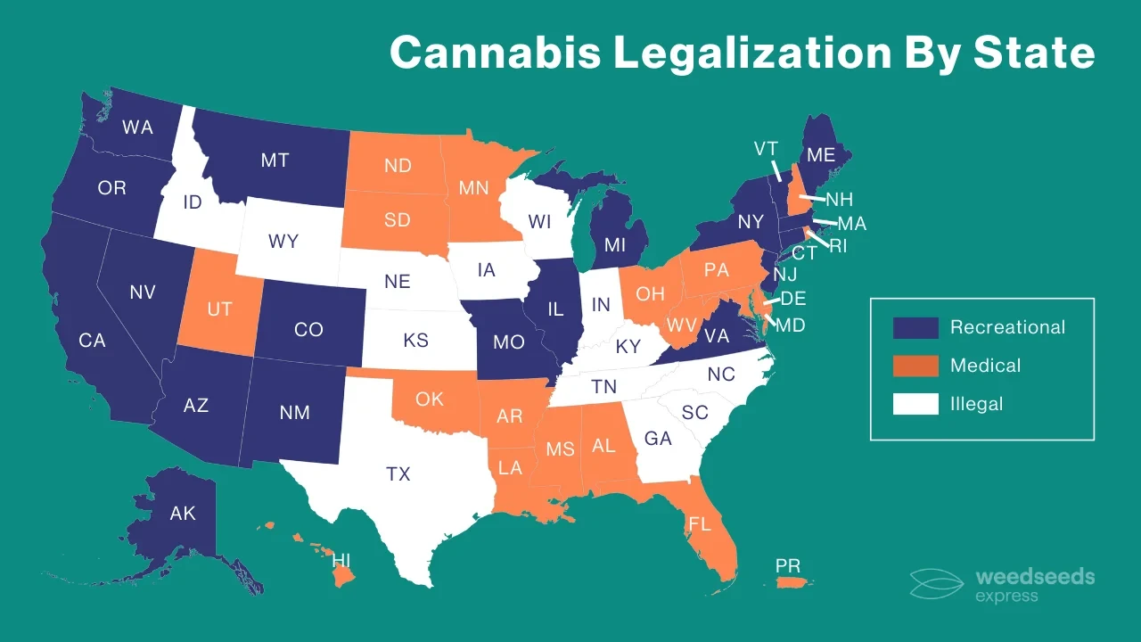 weedseedsexpress-cannabis-legalization-by-state
