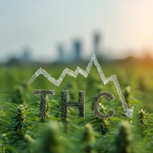 Sinkende THC-Werte