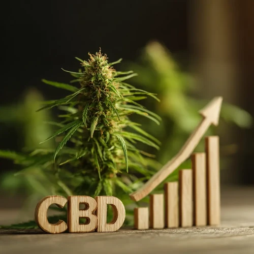 Steigende CBD-Werte