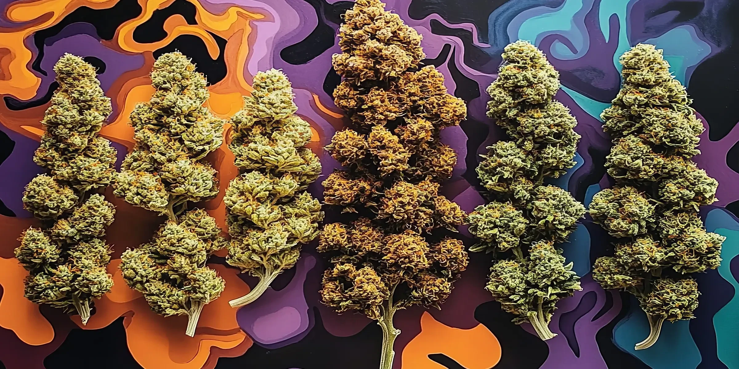7 feminisierte Cannabissorten, berühmt für ihre einzigartigen Aromen